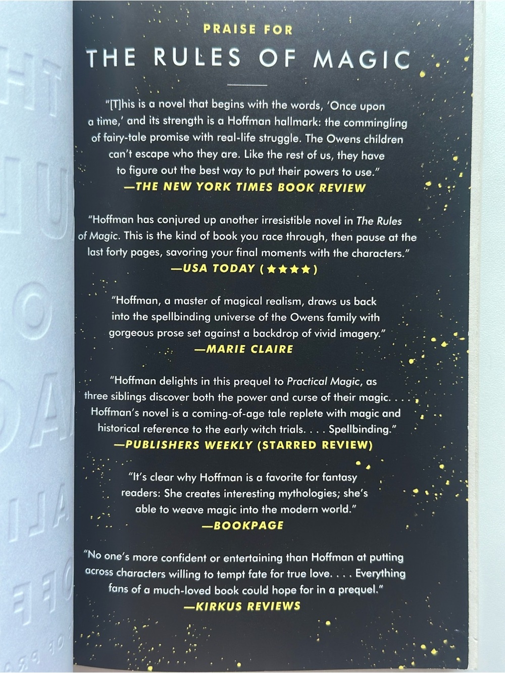 The Rules of Magic by Alice Hoffman | Fiction, Fantasy | Paperback Book - Picture 3 of 9